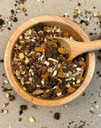 Brewed Awakening // Mushroom Herbal Coffee Substitute