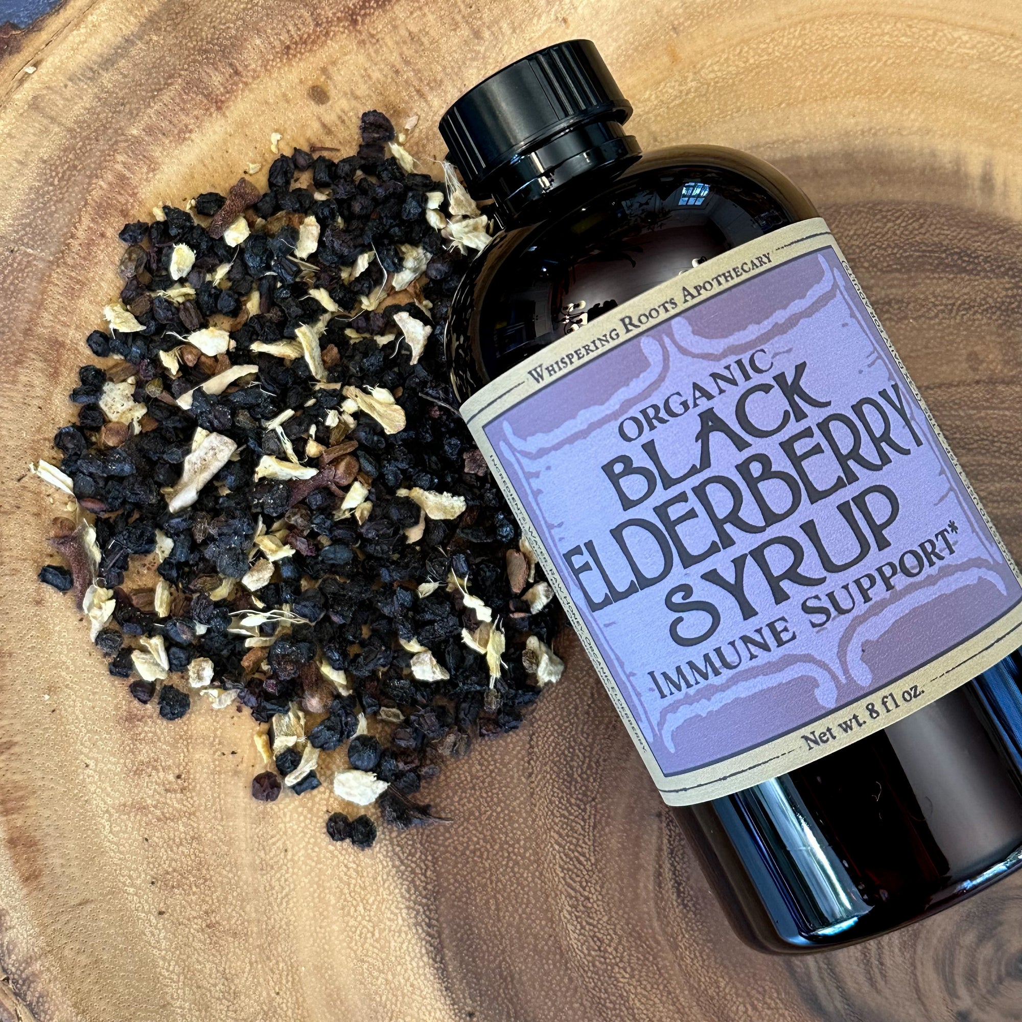 Black Elderberry Syrup // Immune Tonic*