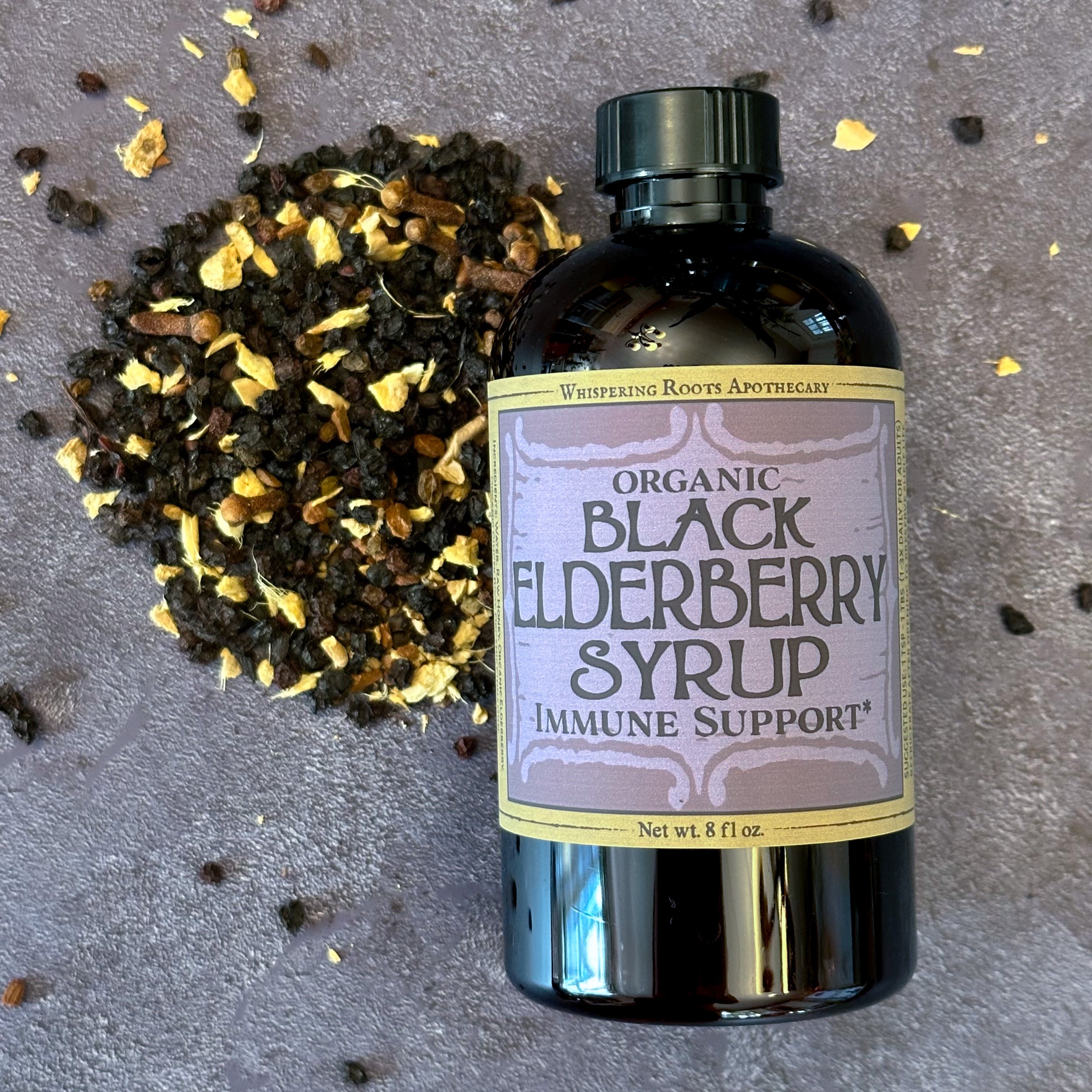 Black Elderberry Syrup // Immune Tonic*