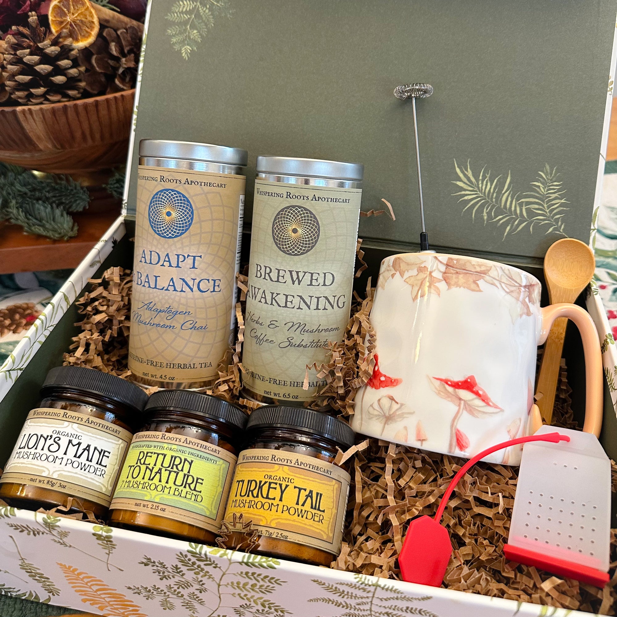 "Mushroom Wellness" Gift Box