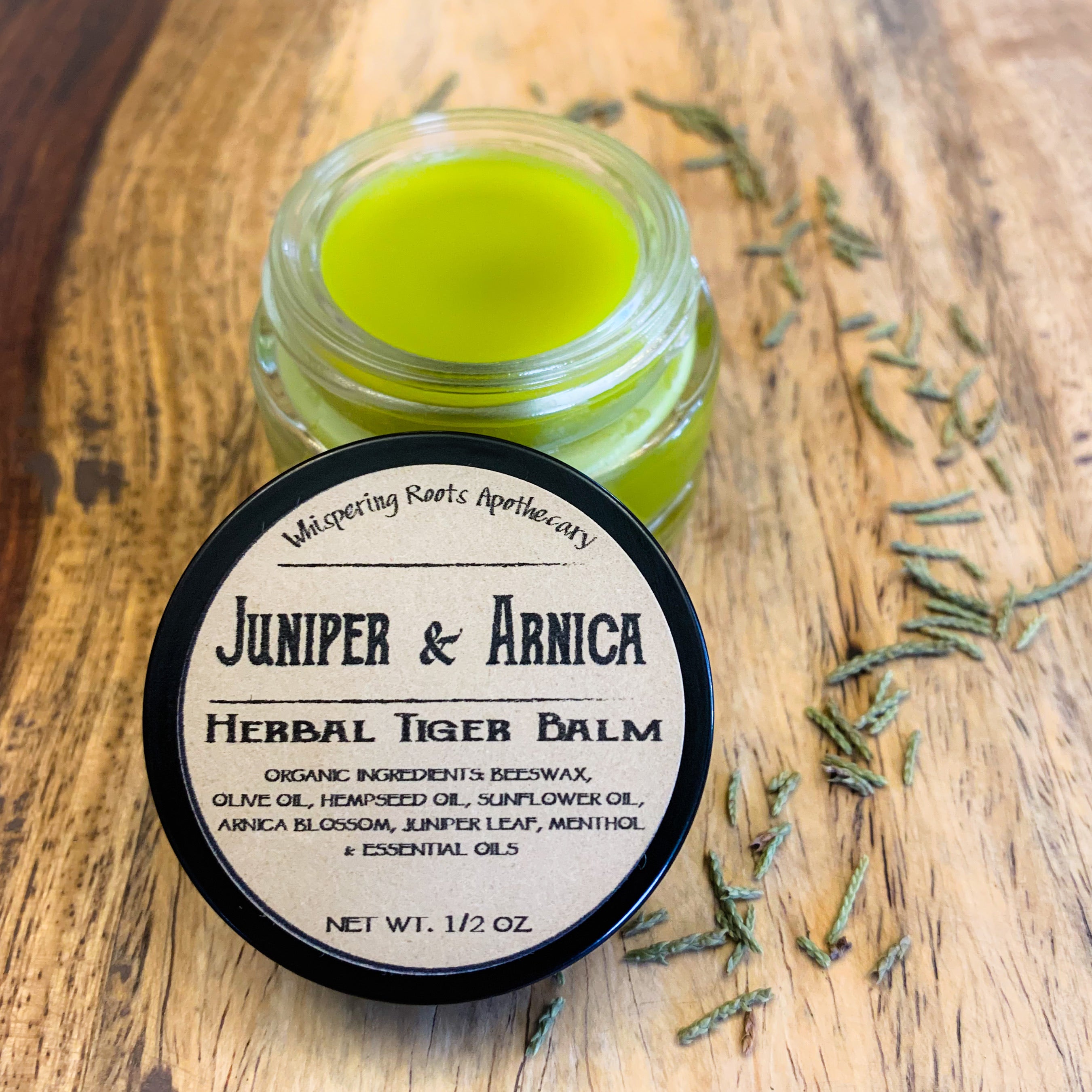 Juniper &amp; Arnica Herbal Tiger Balm