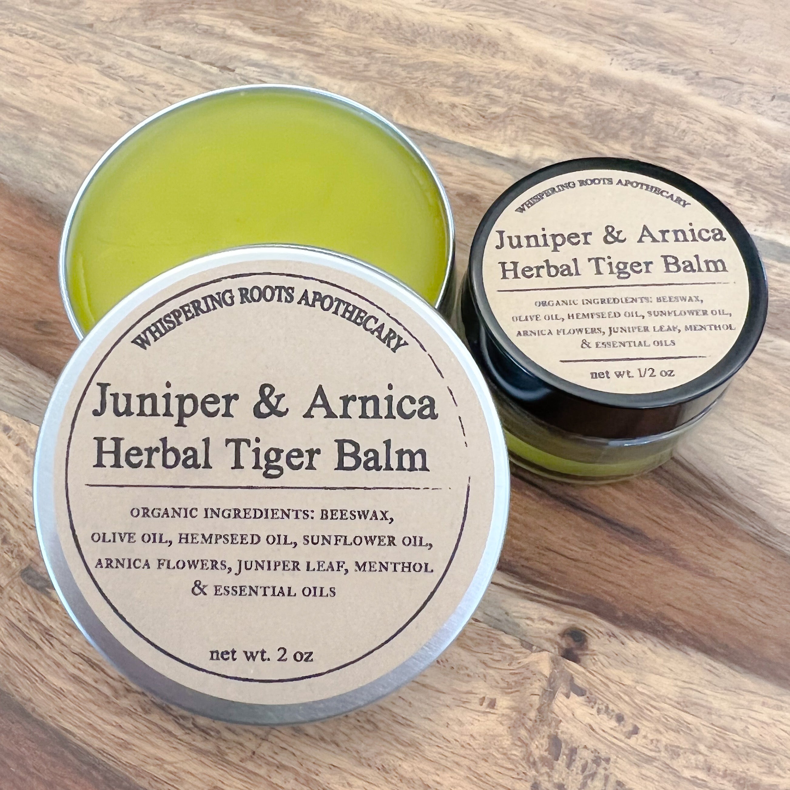 Juniper &amp; Arnica Herbal Tiger Balm