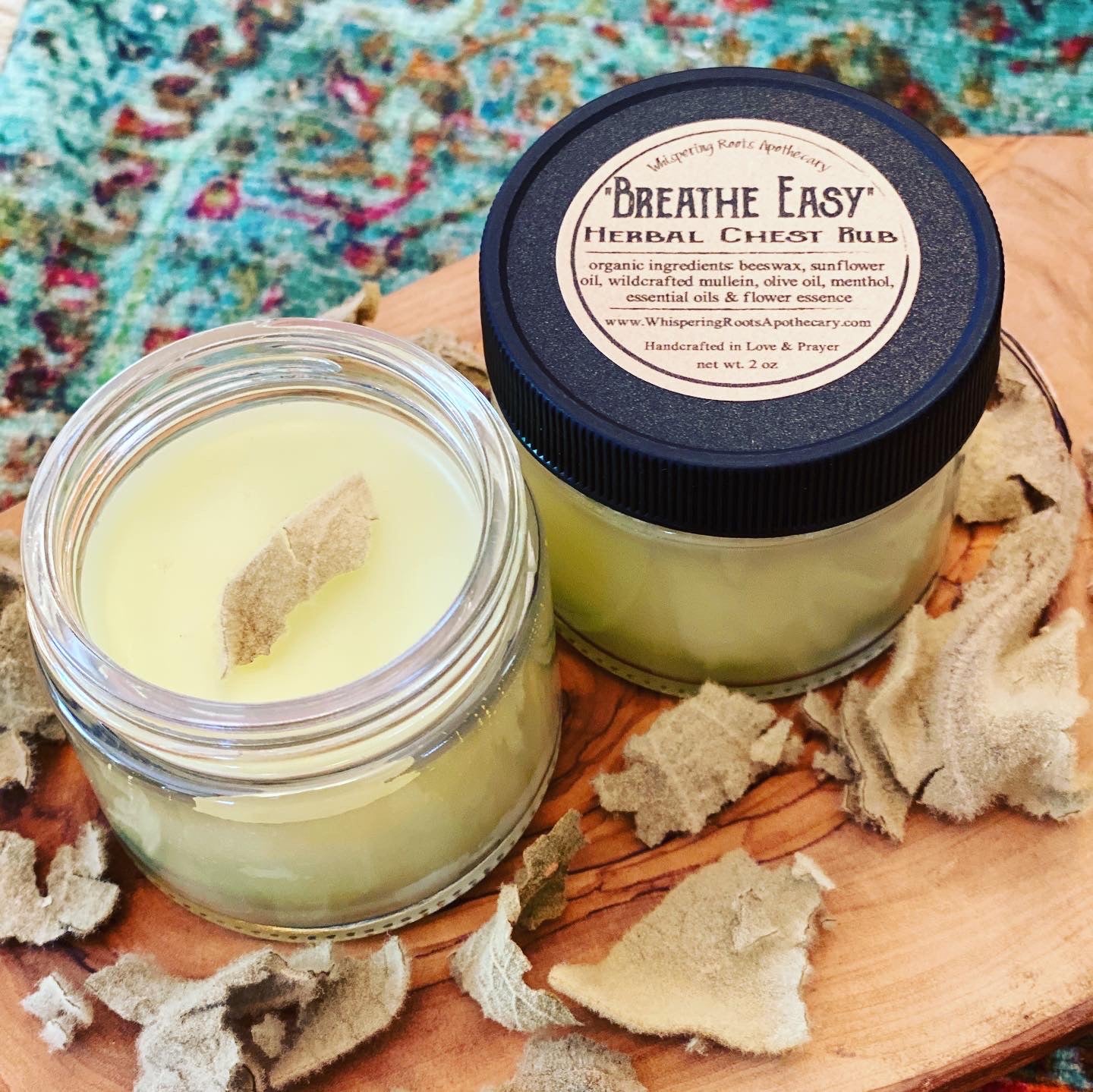 Breathe Easy* Herbal Chest Rub