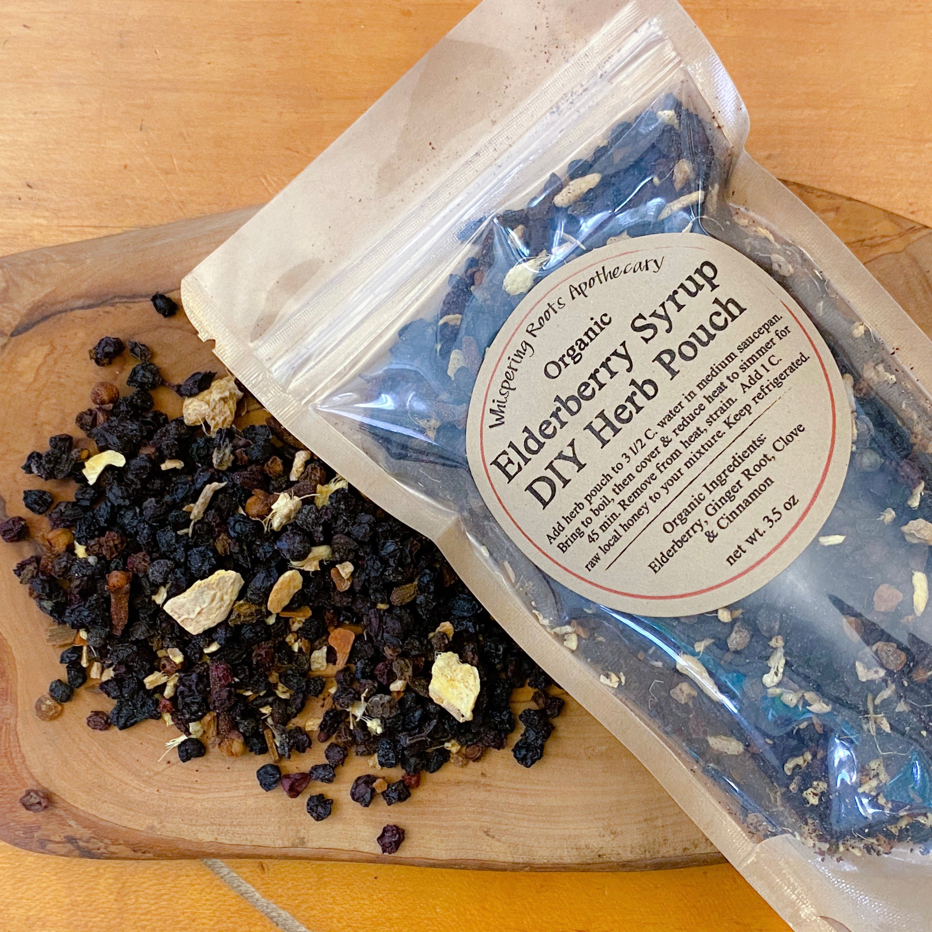 Elderberry Tea &amp; Syrup Pouch